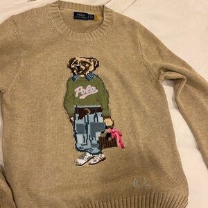Ralph Lauren teddy sweater, size small